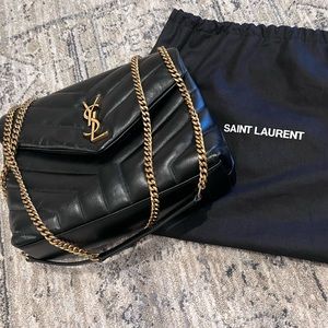 YSL - LouLou Small YSL Shoulder bag in quilted leather - NWOT